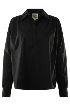 A Shirt Thing Celeste Pullover Shirt in Black