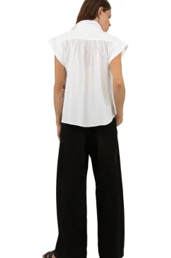 A Shirt Thing Liv Top in White