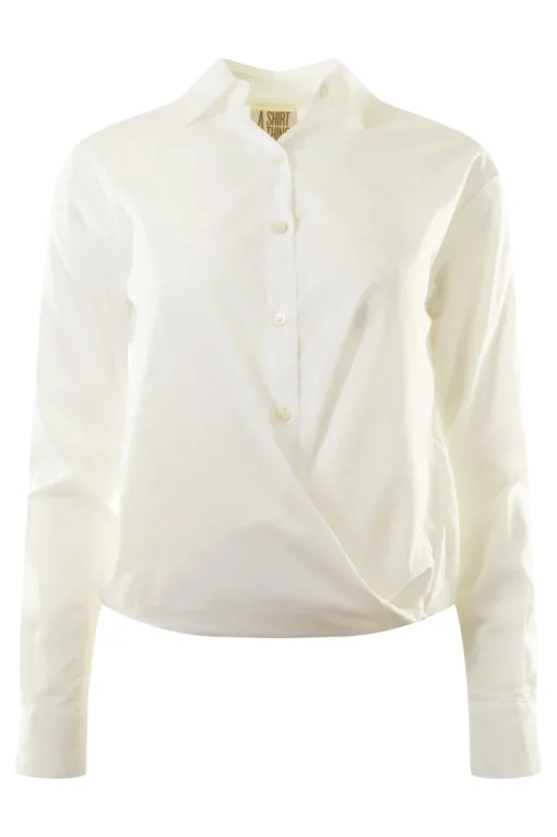A Shirt Thing Ondine Blouse in White