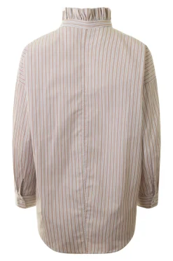 A Shirt Thing Penelope Yarn Dyed Striped Top in Stripe 04