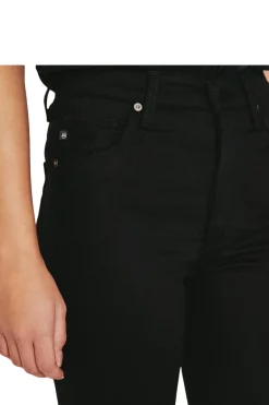 AG Alexxis Slim Straight Denim in Blackboard