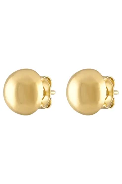 Alexa Leigh Gold Ball Studs in Yellow Gold