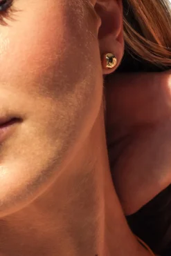 Alexa Leigh Gold Ball Studs in Yellow Gold