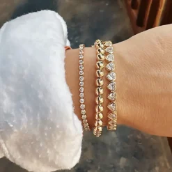 Alexa Leigh Lenore Crystal Tennis Bracelet