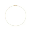 Alexa Leigh 1mm Diamond Cut Gold Ball Chain Bracelet
