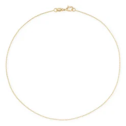 Alexa Leigh 1.5mm Gold Ball Chain Necklace