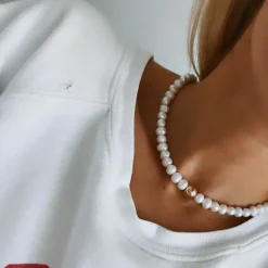 Alexa Leigh Pearl Girl Necklace