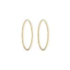 Alexa Leigh The Daily Hoops in Yellow Gold