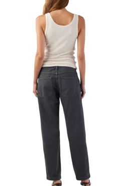 AMO Denim Billie Field Pants in Pewter