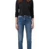 AMO Denim Chloe Crop in True Love