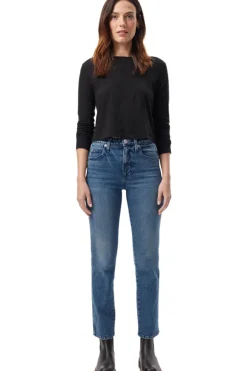 AMO Denim Chloe Crop in True Love