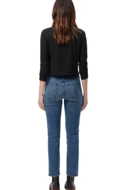 AMO Denim Chloe Crop in True Love