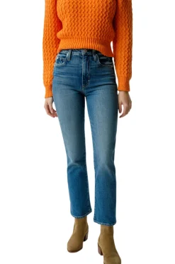 AMO Denim Chloe Crop Pant in Dearest