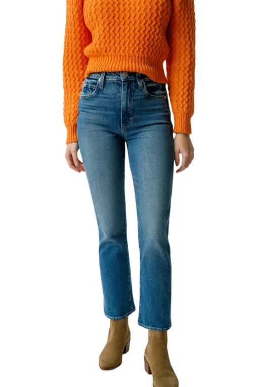 AMO Denim Chloe Crop Pant in Dearest