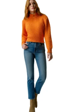 AMO Denim Chloe Crop Pant in Dearest