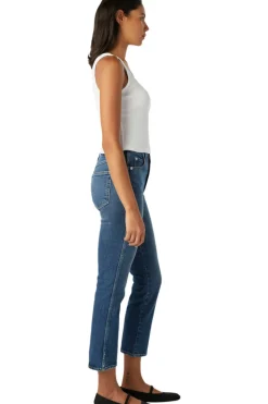 AMO Denim Chloe Cropped Jeans in Crush