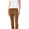 AMO Denim Corduroy Easy Army Trousers in Walnut