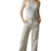 AMO Denim Edith Wide Leg in Pumice