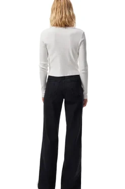 AMO Denim Frida Jean in Black Oak