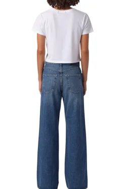AMO Denim Frida Wide Leg in Admire