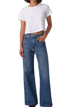 AMO Denim Frida Wide Leg in Admire