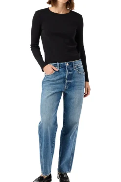 AMO Denim Hattie Straight in Allure