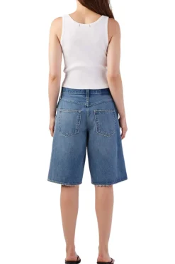 AMO Denim Laura Gaucho Short in Offbeat