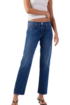 AMO Denim Libby Straight Leg Jeans in Mastermind