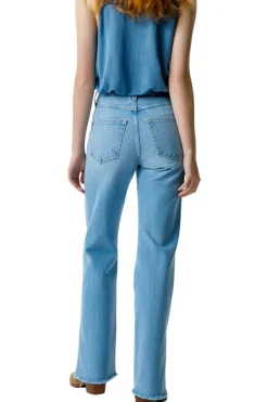 AMO Denim Liz Split Flare in Infatuation
