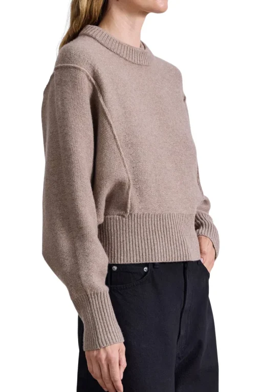 Apiece Apart Alina Dolman Sweater in Walnut