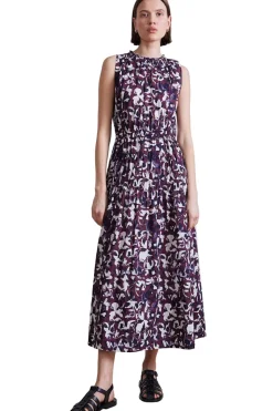 Apiece Apart Arte Tank Dress in Aqua Di Fiore Fig