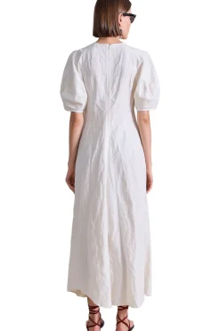 Apiece Apart Bettina Dress in Cream