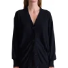 Apiece Apart Drippy Tissue Cardigan in Black