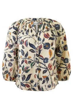 Apiece Apart Mitte Top in Garden Floral Cream
