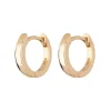 Apres Jewelry Sicily Huggies in 14kt Yellow Gold