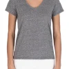 ATM Heather Donegal Jersey Schoolboy Tee in Heather Grey