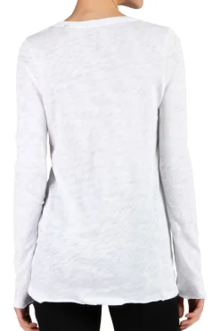 ATM Slub Jersey Long Sleeve V-Neck Tee