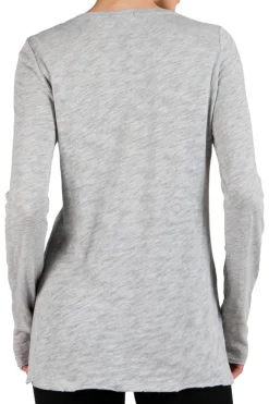 ATM Slub Jersey Long Sleeve Destroyed Wash Tee