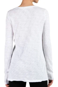 ATM Slub Jersey Long Sleeve Destroyed Wash Tee