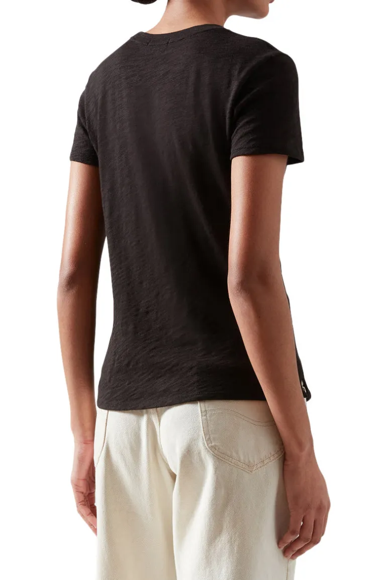 ATM Slub Jersey Schoolboy Crewneck Tee