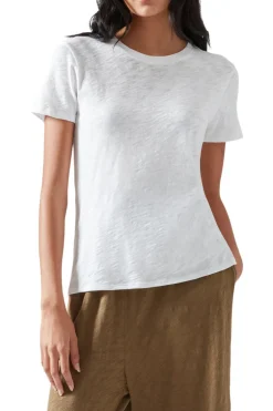 ATM Slub Jersey Schoolboy Crewneck Tee