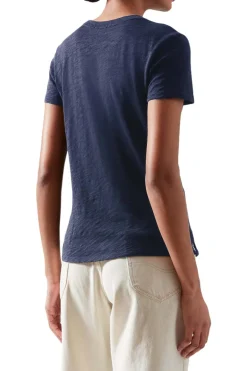 ATM Slub Jersey Schoolboy Crewneck Tee