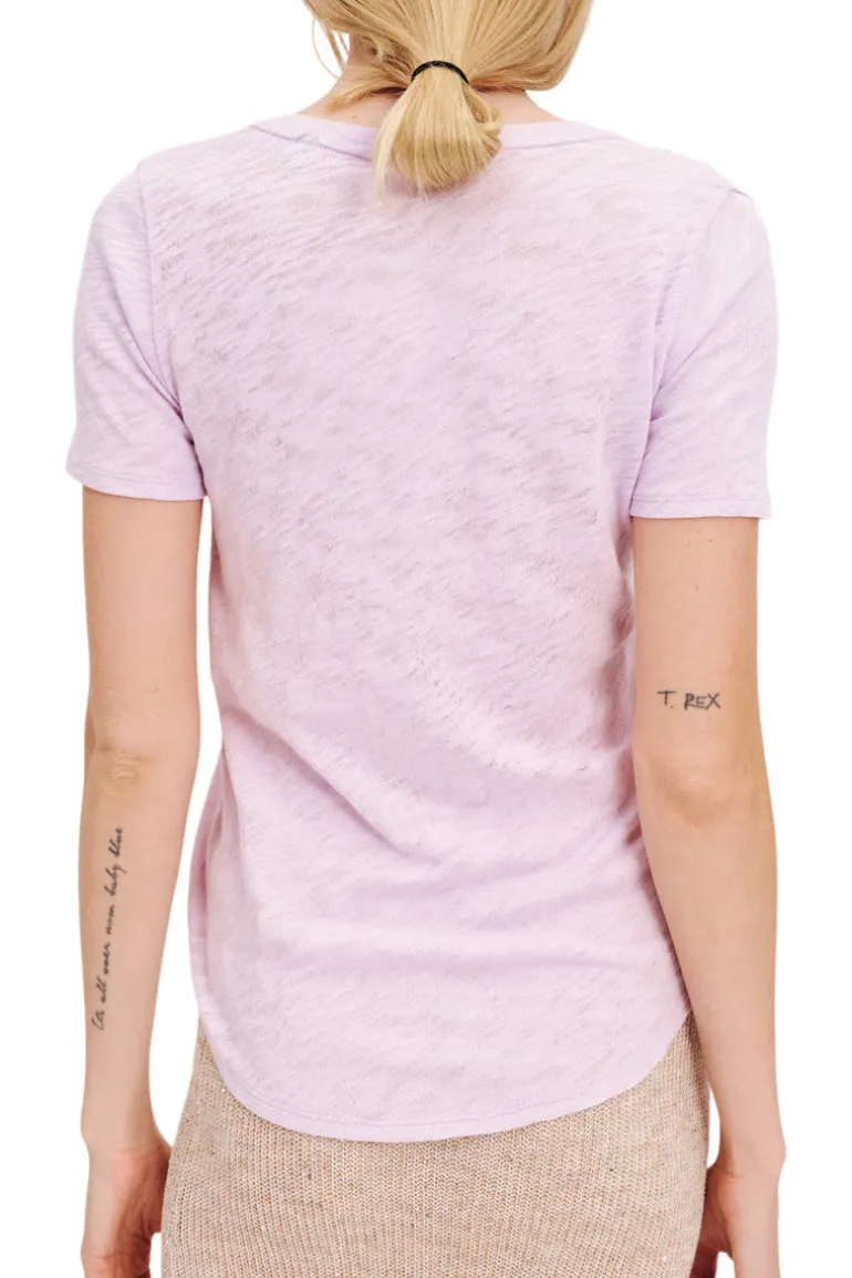 ATM Slub Jersey Short Sleeve V-neck Tee