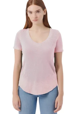 ATM Slub Jersey Short Sleeve V-neck Tee