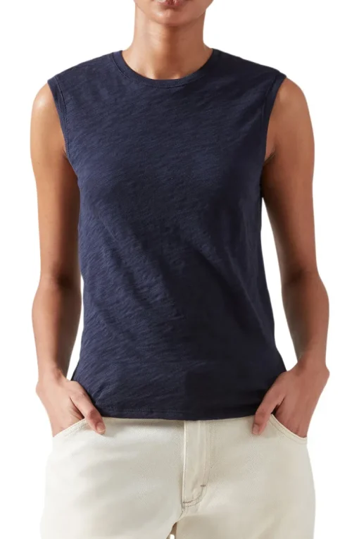 ATM Slub Jersey Sleeveless Schoolboy Tee