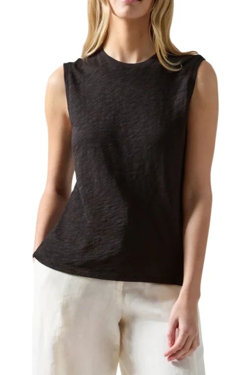 ATM Slub Jersey Sleeveless Schoolboy Tee