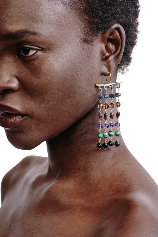 Chan Luu Contessa Waterfall Earrings