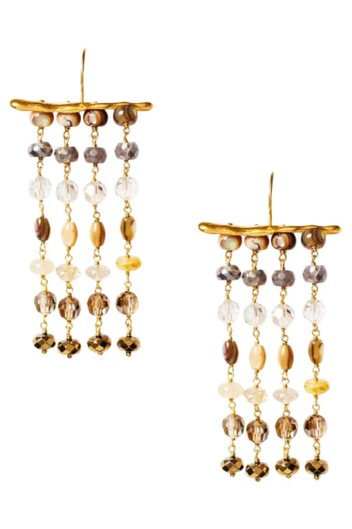 Chan Luu Contessa Waterfall Earrings