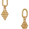 Chan Luu Diamond Drop Earrings in Yellow Gold