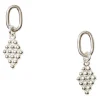 Chan Luu Diamond Shaped Earrings in Silver